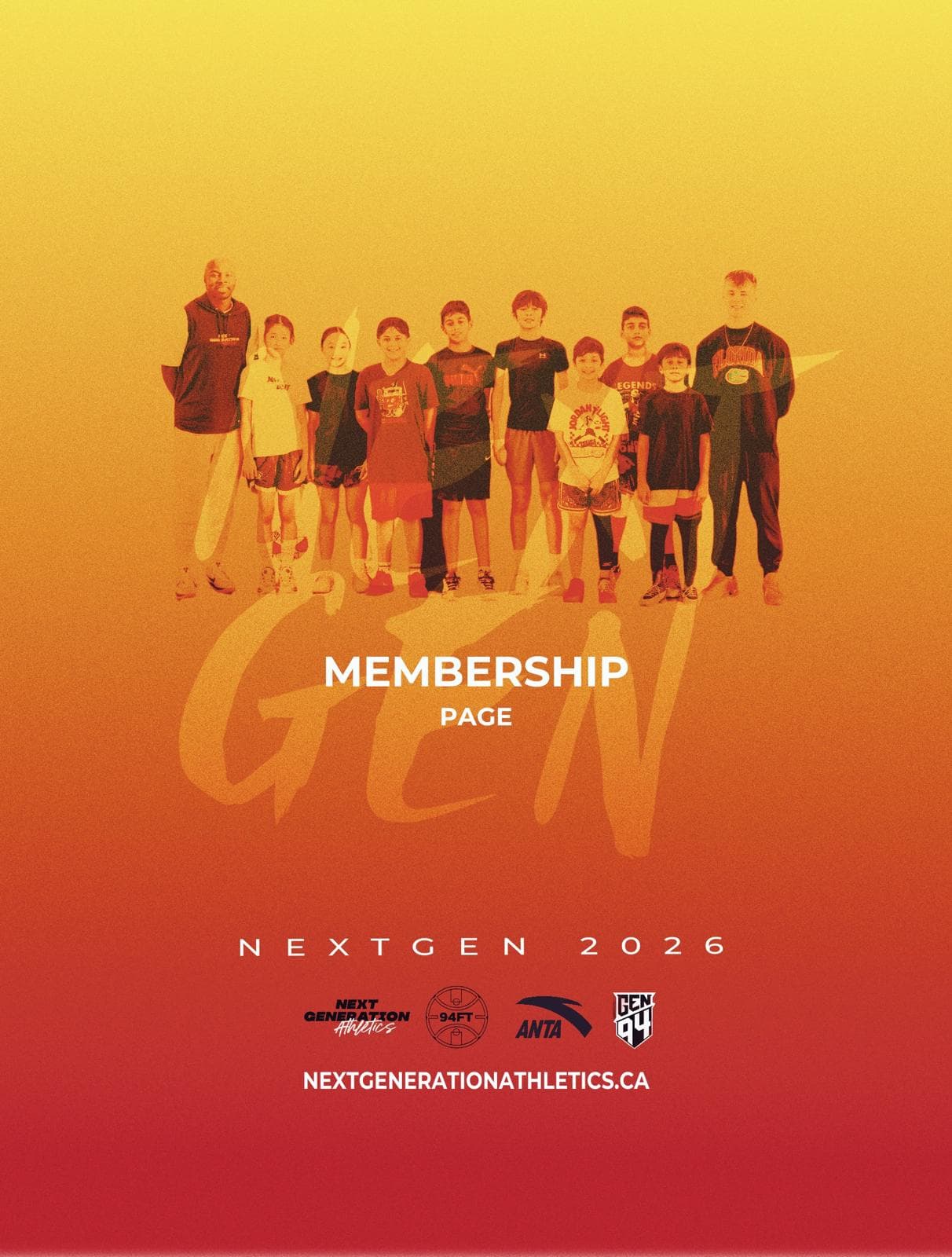 NEXTGEN ALL-ACCESS MEMBERSHIP